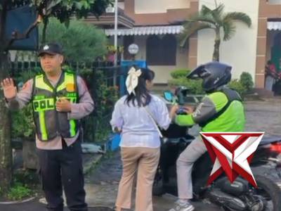 Pengamanan Kegiatan Paskah Jumat Agung di GKJW Penarukan Kepanjen