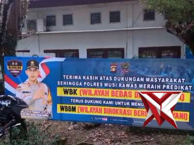 Satu langkah menuju perubahan yang lebih baik! ??
?Polres Musi Rawas telah meraih predikat WBK