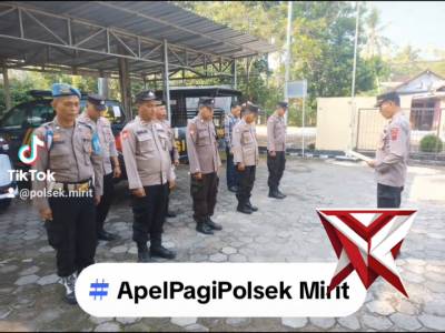 Apel Pagi Polsek Mirit - PoliceTube
