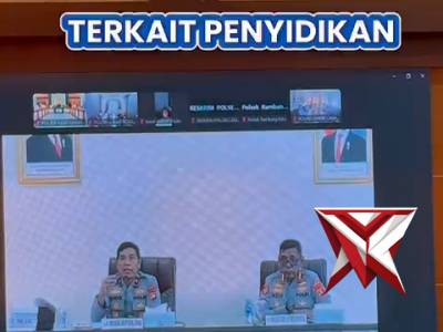 Polres Musi Rawas Ikuti zoom meeting Arahan  Penyidikan dari Kapolda Sumsel IJP Sandi Nugroho