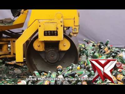 Polres Cirebon Kota musnahkan 3.391 botol miras hasil Operasi Pekat dan KRYD sepanjang 2025.