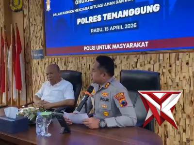 Silaturahmi Kamtibmas Kapolres Temanggung bersama Organda