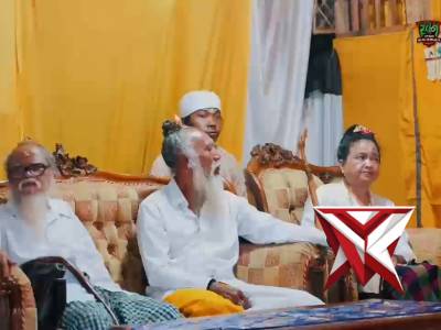 Kapolda Sumsel Irjen Pol. Dr. Sandi Nugroho menghadiri perayaan Dharma Santi Hari Suci Nyepi