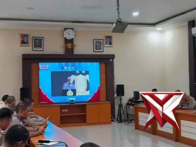 pembukaan rakernis polri