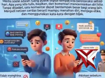 Cerdas dalam bermedia sosial - PoliceTube