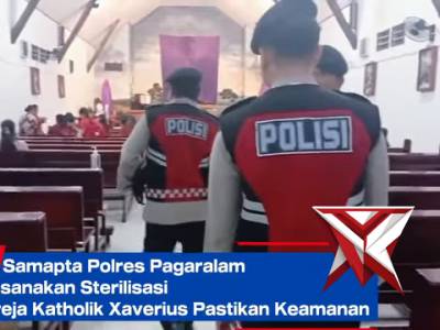 um'at 03 april 2026;Pastikan peringatan Jum'at Agung berjalan aman lancar, Sat Samapta Polres Pagara