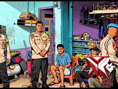 Patroli Dialogis Polsek Kota Agung polres lahat