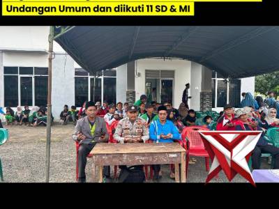 PEMBUKAAN TOURNAMEN OLAHRAGA BOLA VOLI DAN FUTSAL TINGKAT SD/MI SEKECAMATAN MESUJI RAYA