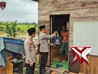 Giat Jumat berkah Polsek Lalan. 12 - PoliceTube