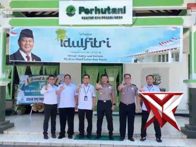 Kapolres Probolinggo melaksanakan silaturahmi bersama Kepala Perhutani Probolinggo