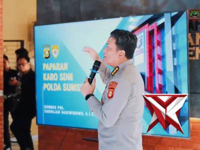 Kapolda Sumatera Selatan IJP. Dr. Sandi Nugroho, S.I.K., S.H., M.Hum. memimpin evaluasi penguatan SD