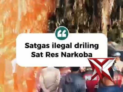 Giat Satgas Illegal Drilling Sat Res Narkoba - PoliceTube