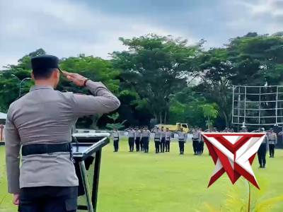 Upacara hari kesadaran nasional polres maluku barat daya
