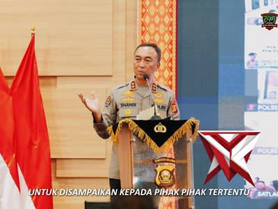 Kapolda Sumsel Irjen Pol. Dr. Sandi Nugroho, S.I.K., S.H., M.Hum. menegaskan perubahan paradigma prs - PoliceTube