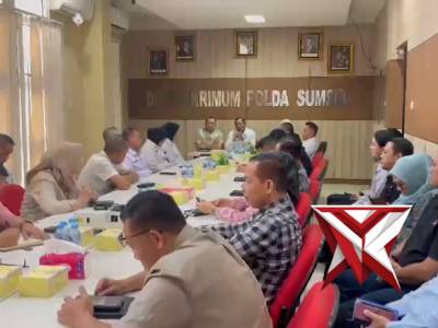 kegiatan pembukaan audit kinerja tahap 1 aspek pengorganisasian dan perancanaan Polda sumsel(krimum) - PoliceTube