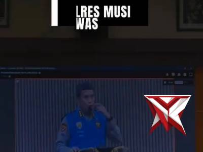 Kapolda Sumsel IJP Sandi Nugroho: Polres Musi Rawas Ikuti Zoom Pakta Integritas Polri 2026