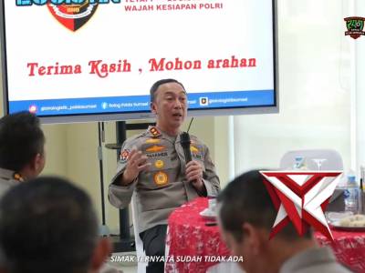 Kapolda Sumsel Gelar Agenda Coffee Morning bersama Pejabat Utama (PJU) diGedung Presisi Polda Sumsel