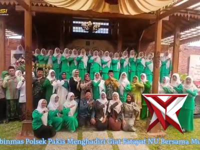 Kanitbinmas Polsek Pakis Hadir Dalam Giat Fatayat NU Pakis - PoliceTube