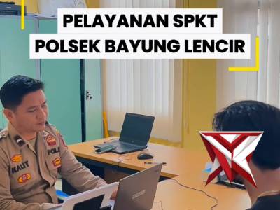 Polisi membantu masyarakat IK3