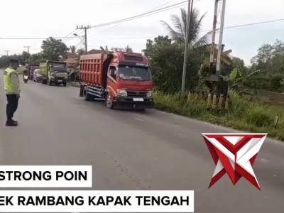 KAMTIBMAS KONDUSIF  POLSEK RAMBANG KAPAK TENGAH