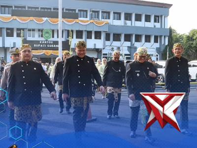 Kapolres Subang Menghadiri Kegiatan Upacara HUT Kabupaten Subang ke - 78 Tahun 2026
