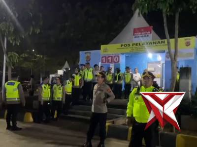 Kapolda Jabar Tinjau Arus Balik di Rest Area 229B,