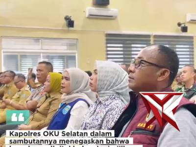 LAUNCHING PROGRAM DESA SADAR DIGITAL (DSD) POLRES OKU SELATAN - PoliceTube