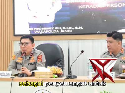 Perkuat Soliditas dan Pelayanan, Waka Polda Jambi Pimpin Tatap Muka di Polres Kerinci