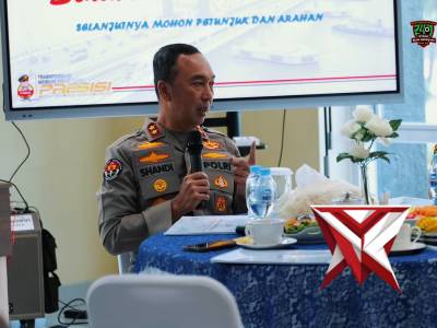 Kapolda Sumsel menggelar coffe morning bersama seluruh pejabat utama Polda Sumsel, 08