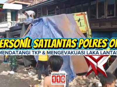 Evakuasi laka lantas polresokihadir - PoliceTube