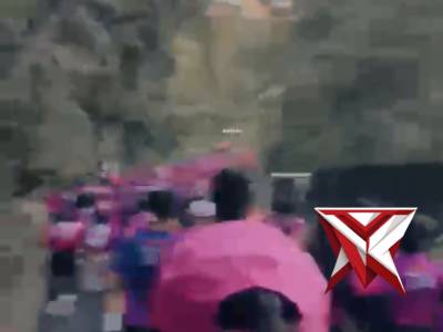 Polres Probolinggo bersama Bhayangkari Cabang Probolinggo turut ambil bagian dalam ajang Kemala Run