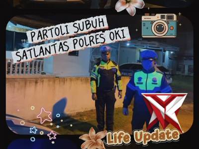 patroli satlantas polres oki