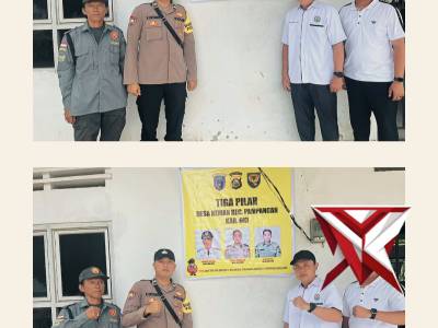 Polsek pampangan hadir