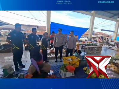 Polsek pampangan hadir