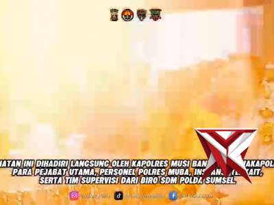 Langkah nyata ketahanan pangan supervisi biro SDM Polda Sumsel di Polres Muba,