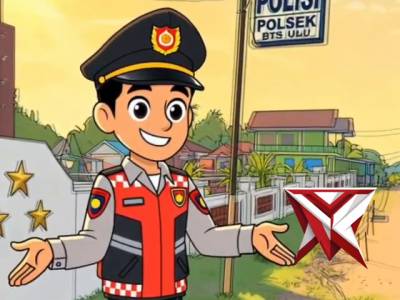 Rest area polsek BTS ULU - PoliceTube