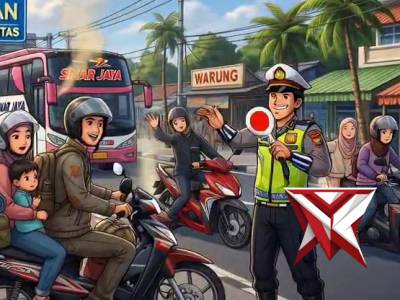 Humbauan tertib lalu lintas saat mudik dan balik - PoliceTube