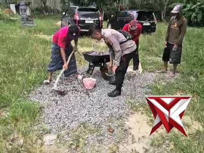 POLRES OKI HADIR AMAN BAE