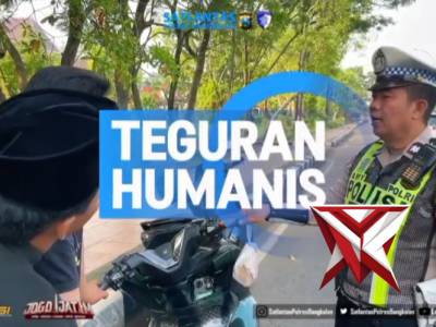 Teguran Humanis Satlantas Polres Bangkalan