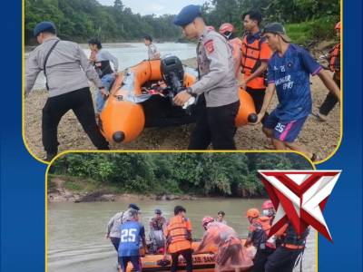 Pencarian dan evaluasi korban hilang di, Kecamatan Kembayan Sanggau