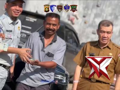 SAMSAT MENYAPA SATLANTAS POLRES MUBA.?