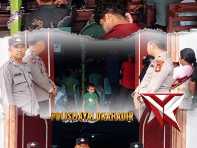 Kapolda sumsel IJP.Dr.Sandi Nugroho menghadiri perayaan dharma santi hari suci nyepi