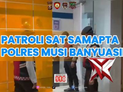 Patroli Sat Samapta Polres Muba