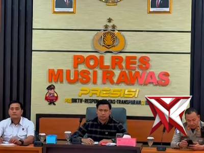 Polres Musi Rawas Ikuti zoom meeting Arahan Penyidikan dari Kapolda Sumsel IJP Sandi Nugr - PoliceTube