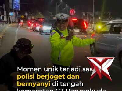 Tetap happy si tengah kesibukan gatur lalin