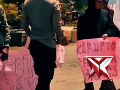 *Pengamanan Humanis, Wujud Kepedulian Polsek Muara Beliti Polres Musi Rawas di Tengah Aksi Unjuk Ras