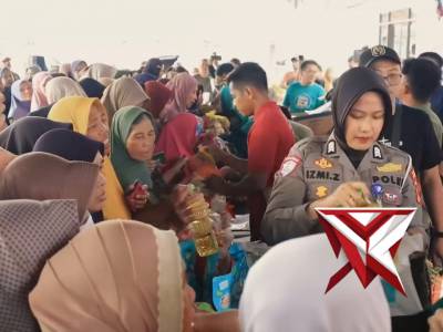 Gerakan Pangan Murah Polri Polres Kuningan Polda Jawa Barat - PoliceTube