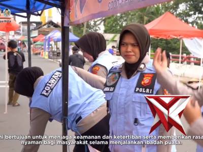 patroli polwan tasikmalaya kota