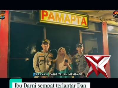 POLRES LUBUK LINGGAU KEMBALIKAN IBU DARNI KE PELUKAN KELUARGA - PoliceTube