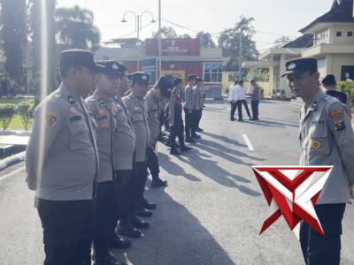 Arahan paur bekpal bag logistik polres oku selatan. - PoliceTube